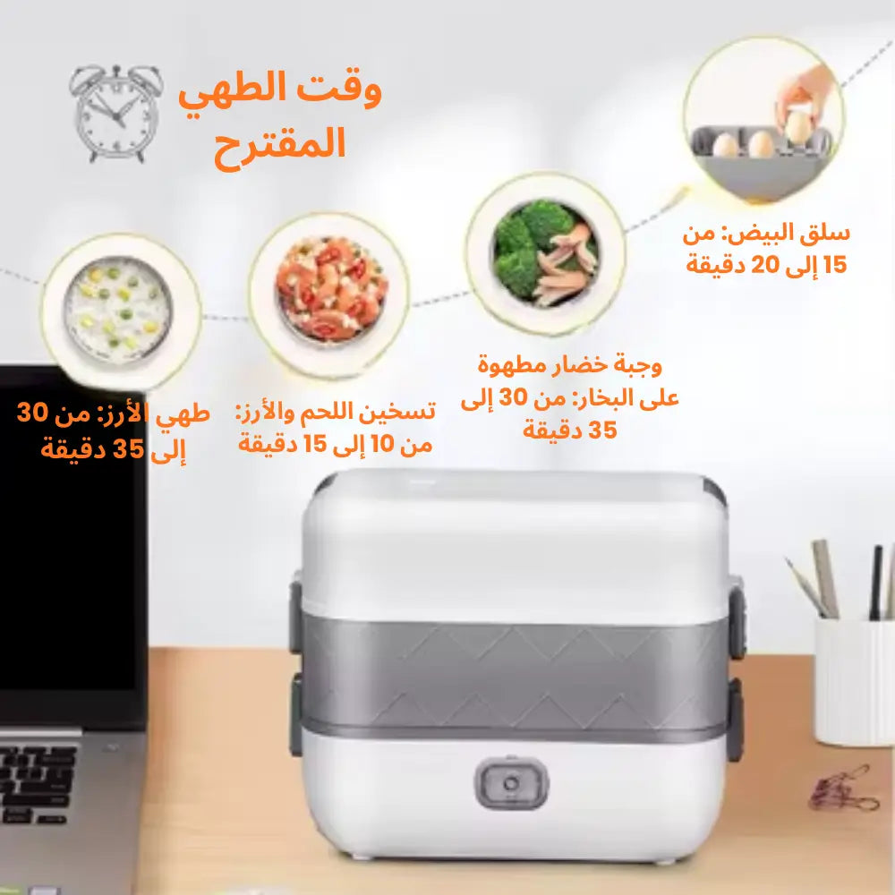 Lunchbox éléctrique 2L